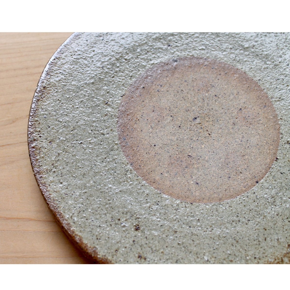 沖縄　大嶺實清　古作　葉形板皿　銘あり 沖縄 大嶺實清 古作 葉形板皿 銘あり