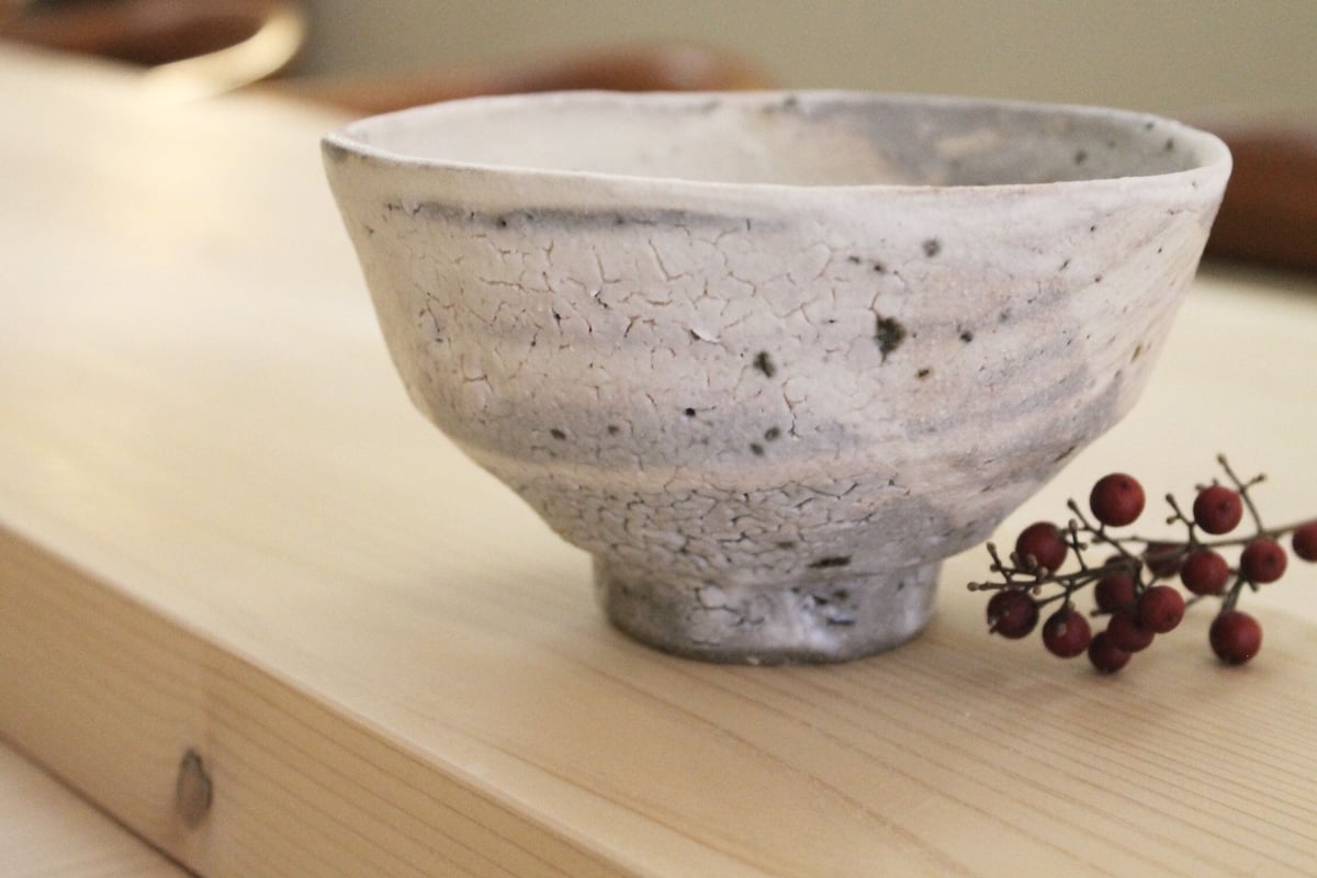 大嶺實清氏 茶碗 大嶺實清氏 かいらぎ茶碗