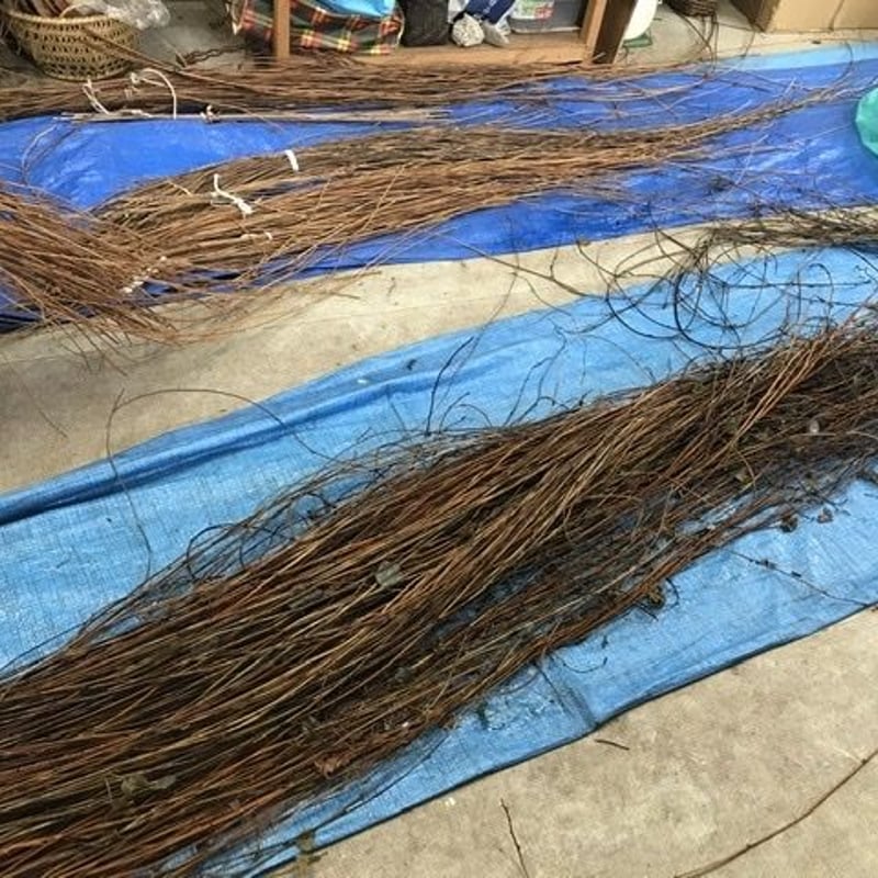 青森弘前 天然素材 あけび蔓細工 かごバック 織編 | BRILLANTE IL