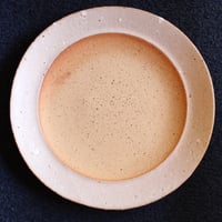 やちむん　大嶺工房（大嶺實清）灰釉四方皿 大嶺實清作 灰釉角皿