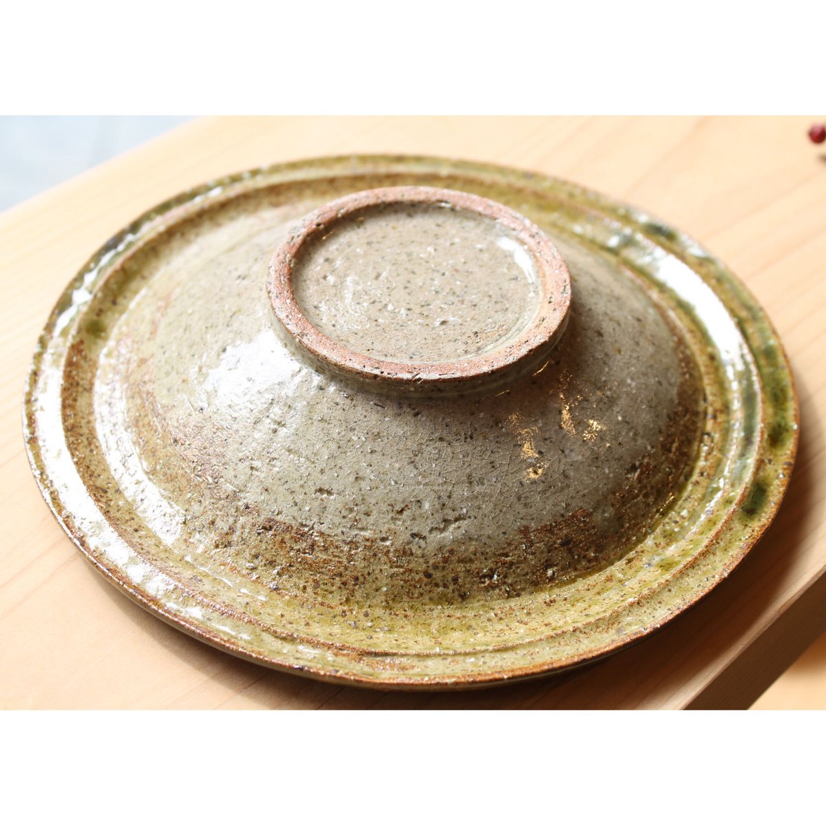 沖縄　大嶺實清　古作　琉球織部板皿 大嶺工房 大嶺實清 小皿 琉球織部 やちむん 沖縄 | BRILLANTE IL SUZUKI