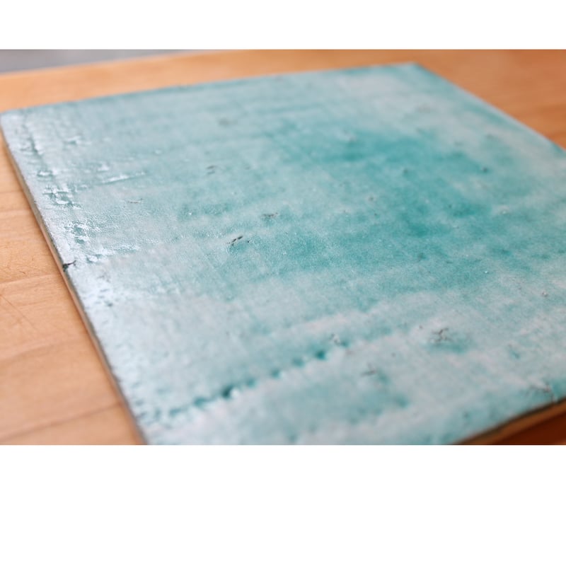 沖縄 大嶺工房 大嶺實清 四角皿 《緑釉》 | BRILLANTE IL SUZUKI SALONE