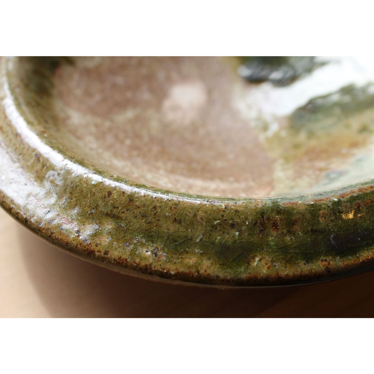 大嶺工房 大嶺實清 小皿 琉球織部 やちむん 沖縄 | BRILLANTE IL SUZUKI