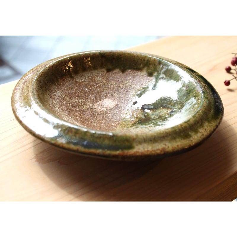 大嶺工房 大嶺實清 小皿 琉球織部 やちむん 沖縄 | BRILLANTE IL SUZUKI