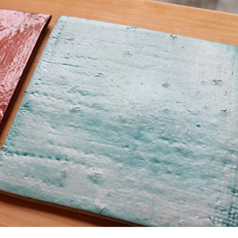 沖縄 大嶺工房 大嶺實清 四角皿 《緑釉》 | BRILLANTE IL SUZUKI SALONE