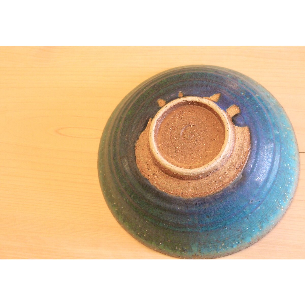 沖縄 大嶺實清さん青釉鉢 大嶺工房 やちむん | BRILLANTE IL SUZUKI SA