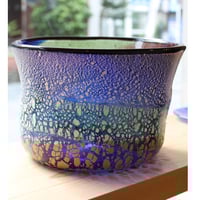 大嶺實清さん 大嶺工房 染付三つ足皿 沖縄 やちむん | BRILLANTE IL