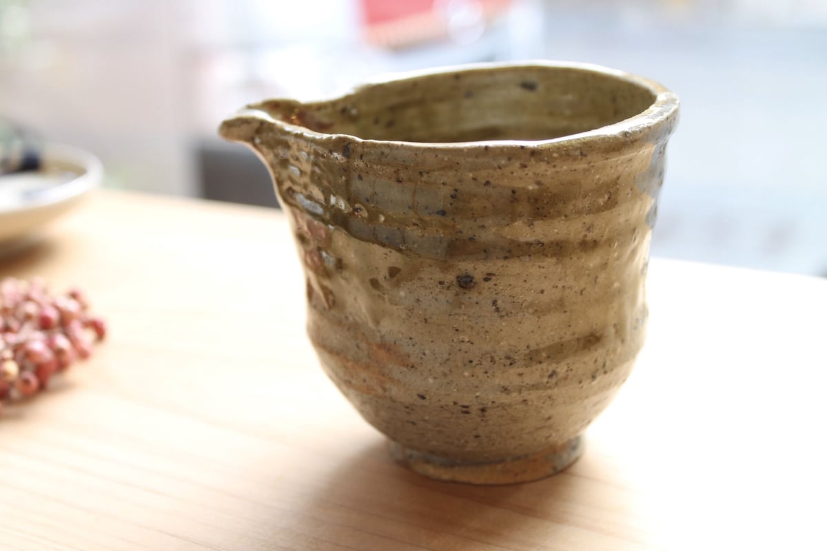 大嶺實清さん 大嶺工房 片口 沖縄 やちむん | BRILLANTE IL