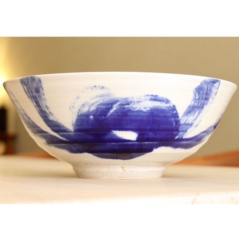 沖縄 大嶺實清さん 染付け鉢 大嶺工房 やちむん | BRILLANTE IL SUZUKI