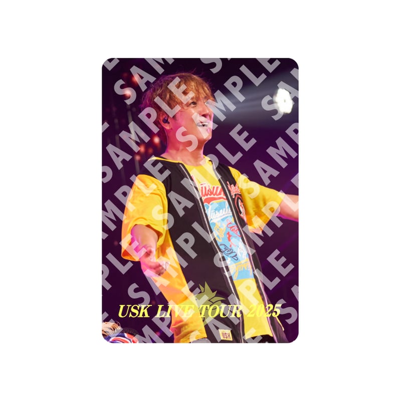 8月公演】『遊助 LIVE TOUR 2025』LIVEトレカ5枚セット | 遊助