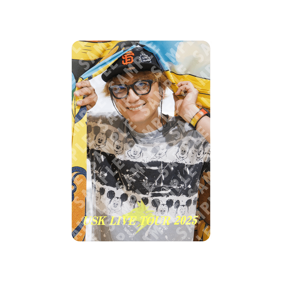 遊助 写真 LIVEphoto ライブフォト ライブ写真 7月公演】『遊助 LIVE TOUR 2025』＜グッズ付き＞LIVE写真5枚
