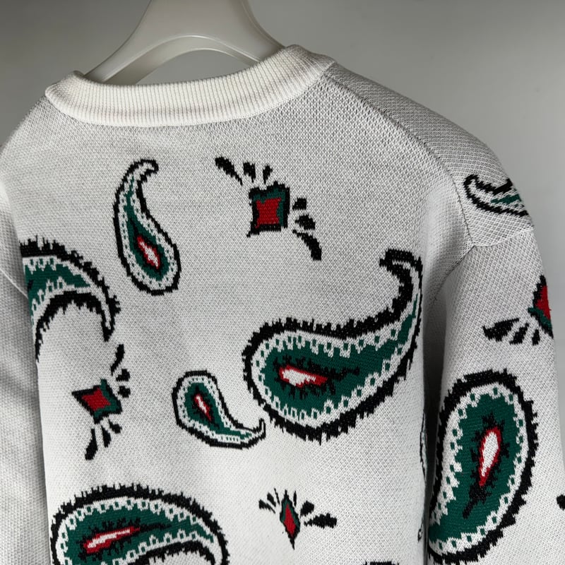 新品TOGA TOO PAISLEY JACQUARD KNIT ニット