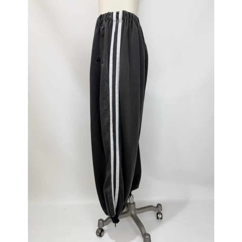 DOUBLET /FADED BLACK TRACK PANTS | glitter ONL