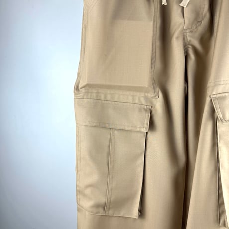 BASICKS / Wool Buggy Cargo Trouser