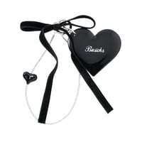 BASICKS /Stud Heart Key Charm