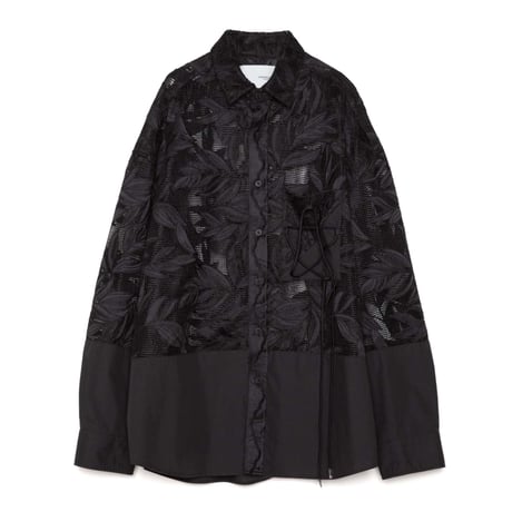 YOSHIO KUBO / YKS25207 STAR POCKET LACE L/S SHT