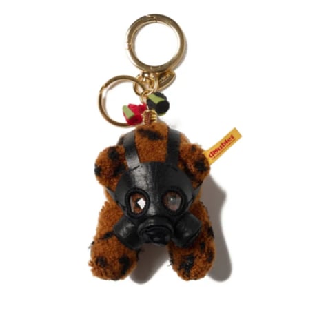 DOUBLET / GAS MASK BEAR KEY RING