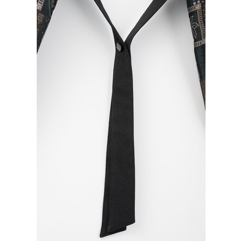 【MURRAL】 LANDSCAPE JACQUARD BOLERO murral /Landscape jacquard bolero (Black) | gli