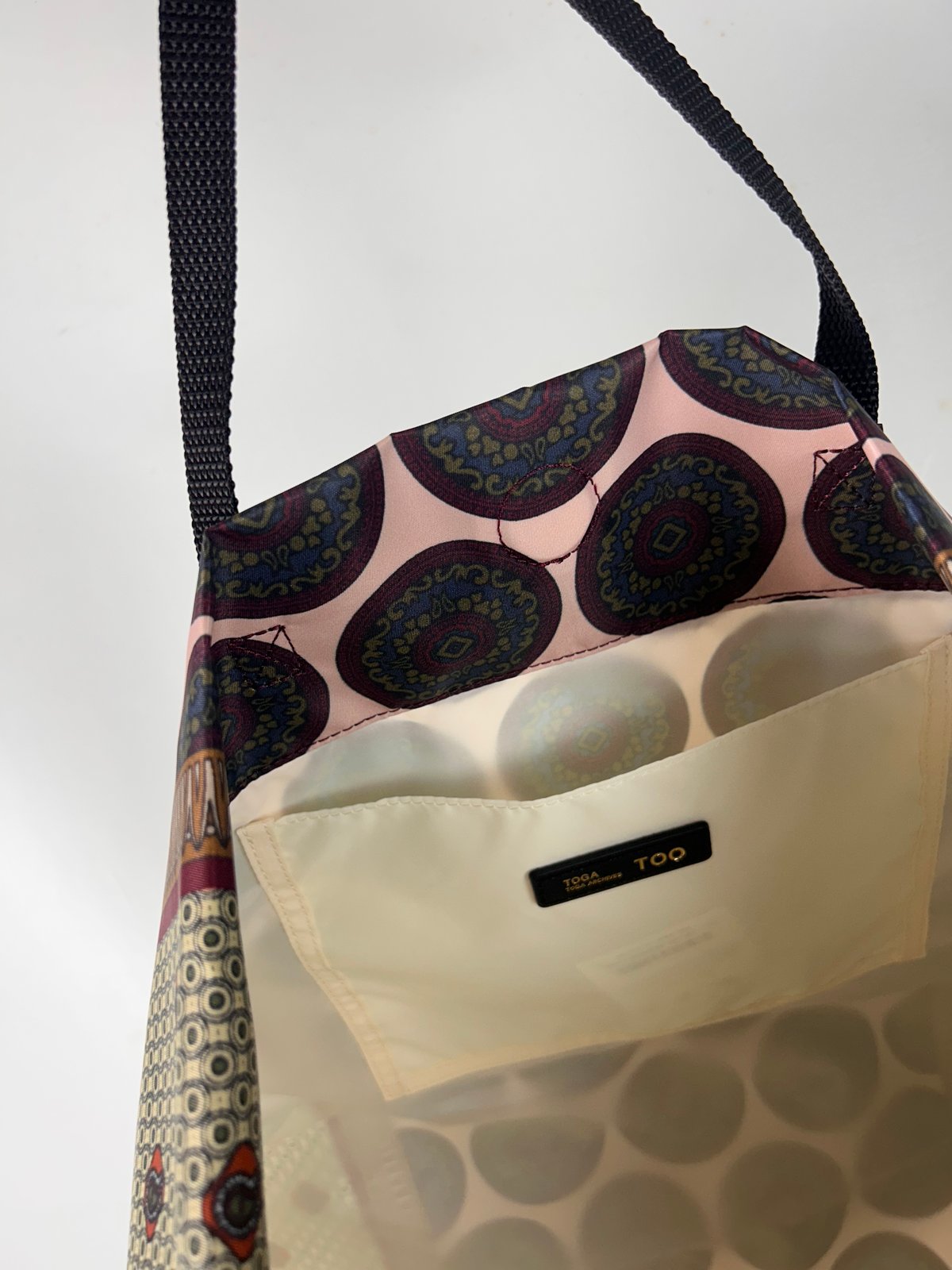 H*A様 TOGA TOO PRINT DRAWSTRING BAG H*A様 TOGA TOO PRINT DRAWSTRING BAG