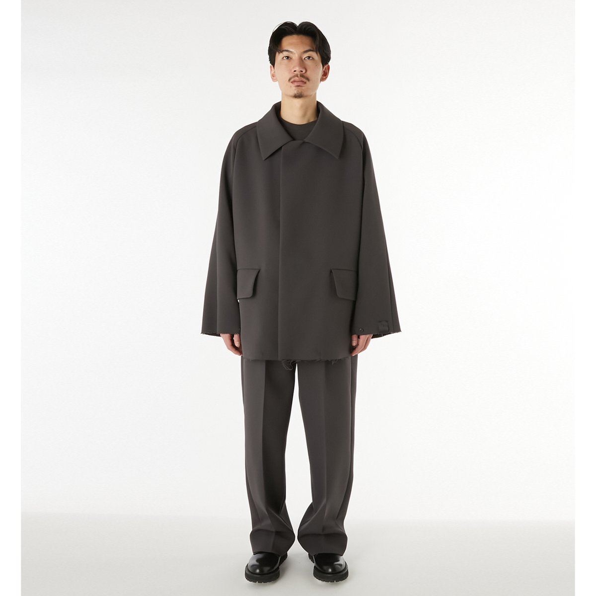 N.HOOLYWOOD COMPILE / BALMACAAN COAT | glitter