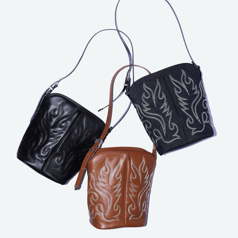 TOGA TOO / Western shoulder bag | glitter ON