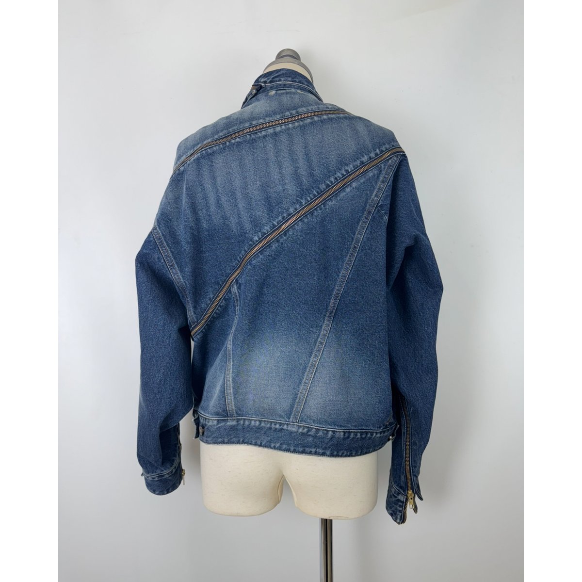 ジャケット・アウター doublet. Denim Jacket DOUBLET /FILLETED ZIP DENIM JACKET | glitter O