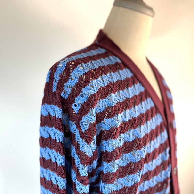 TOGA VIRILIS カーディガン ARCHIVES TOGA virilis / JACQUARD KNIT CARDIGAN | glitte