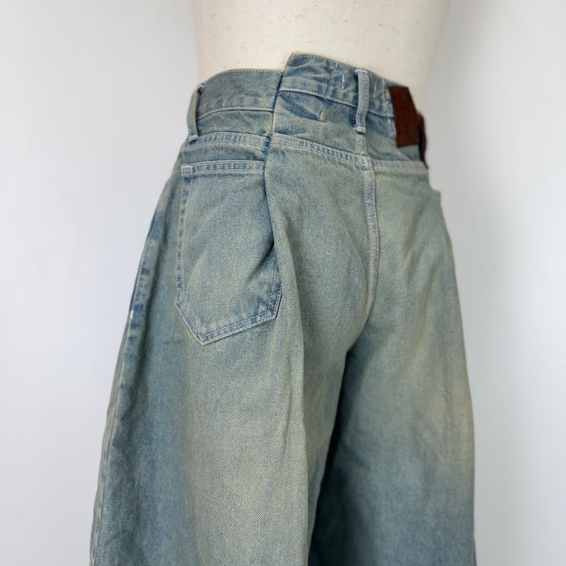 BASICKS / Folding Denim Trousers | glitter ONL