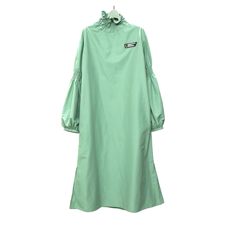 NONTOKYO / HI-NECK GATHER SHIRT ONE-PIECE (GREE...