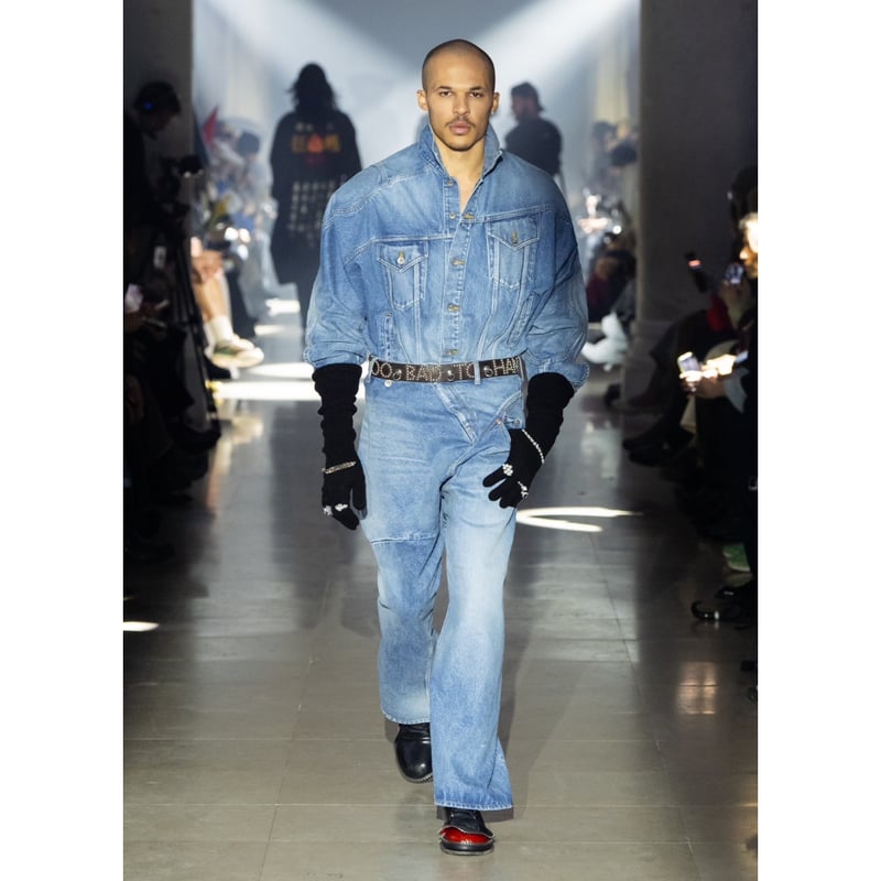 パンツ doublet DISTORTED CUTTING DENIM PANTS DOUBLET /DISTORTED CUTTING DENIM PANTS | glitt