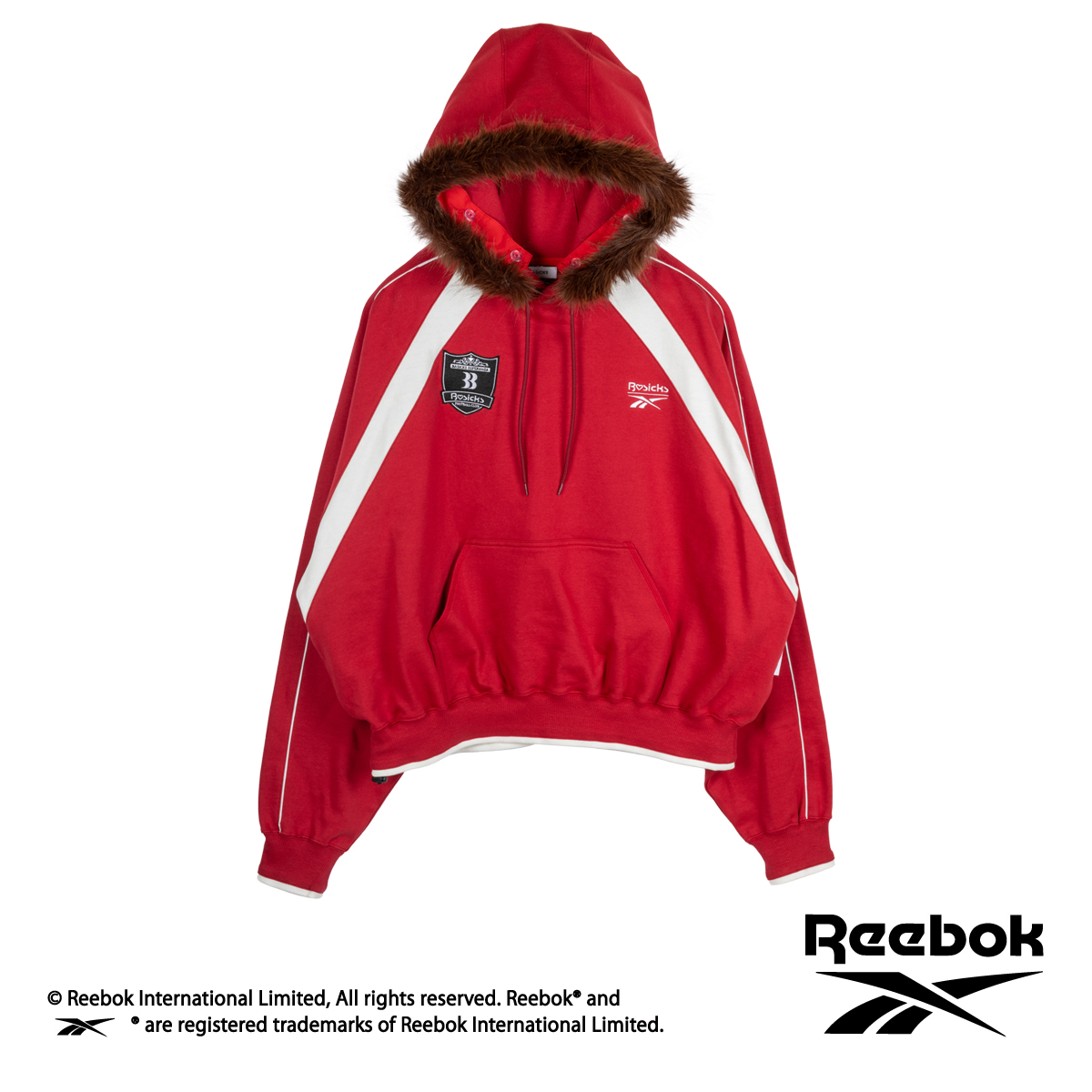 BASICKS / x Reebok Uniform Sweat Hoodier | glit