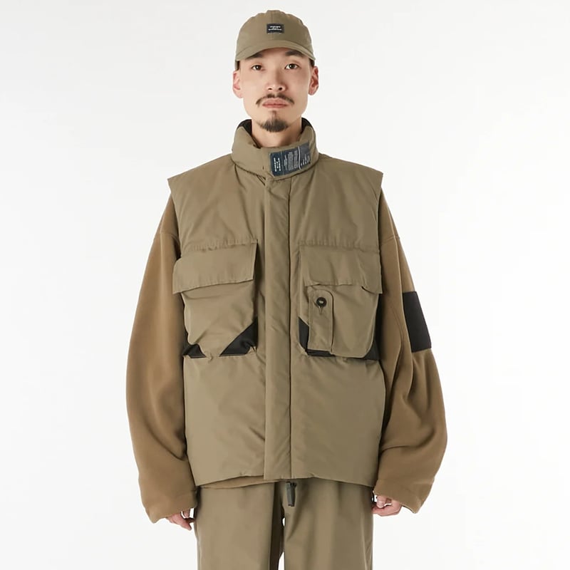 N.HOOLYWOOD EXCHANGE SERVICE / PUFFER VEST |