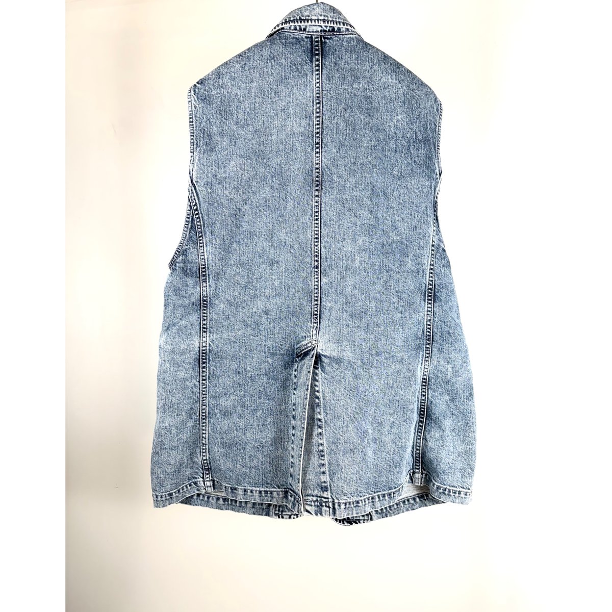 TOGA TOO / DENIM SLEEVELESS JACKET | glitter