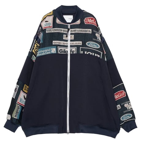 YOSHIO KUBO / MULTI-LOGO BLOUSON