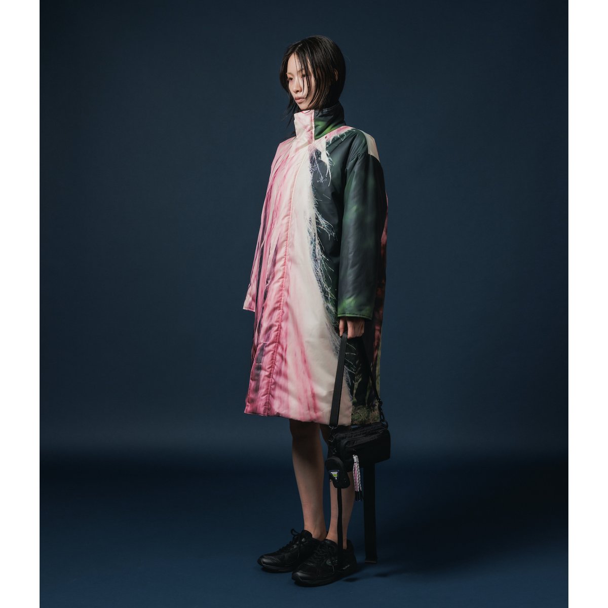 NONTOKYO / REVERSIBLE PADDING COAT | glitter O