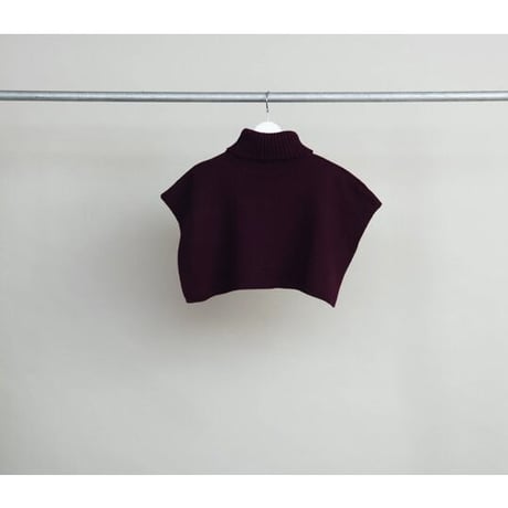 DISCOVERED /   LOOPING KNIT VEST