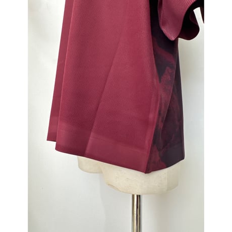 TOGA TOO  / Rib jersey T-shirt