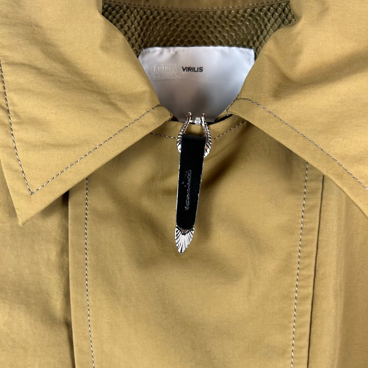 TOGA virilis / NILON TAFFTA BLOUSON | glitter TOGA virilis / NILON TAFFTA BLOUSON | glitter