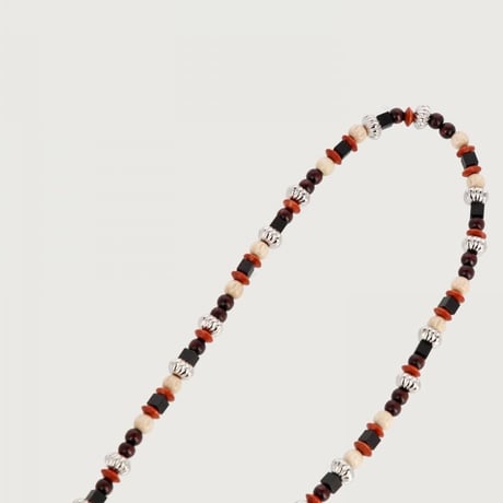 G.V.G.V.  /WOOD BEADS LONG NECKLACE