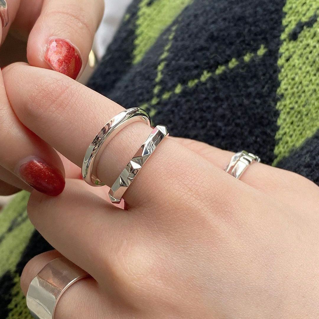 【GARNI】Clash Combi Double Ring 17号 GARNI - 【お取り寄せ注文可能】Clash Combi Double Ring