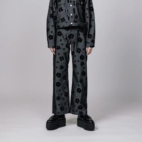 NONTOKYO / FLOWER DENIM PANTS