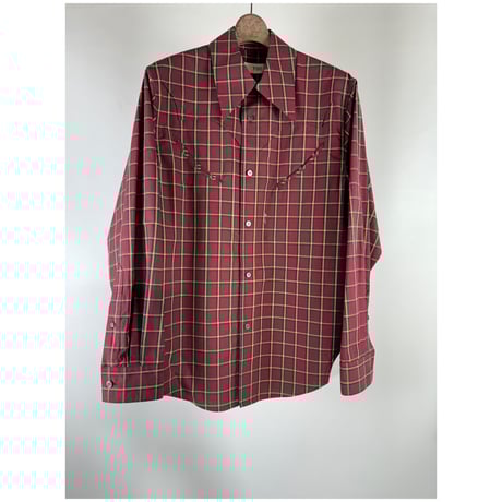 TOGA TOO / Cotton plaid shirt
