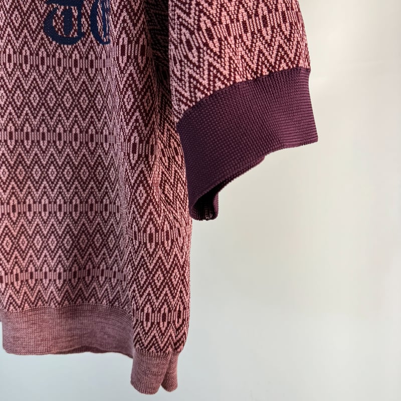 【新品】TOGA KNIT POLO SHIRT Dark Red / 36 新品】TOGA KNIT POLO SHIRT Dark Red / 36 新品】TOGA KNIT