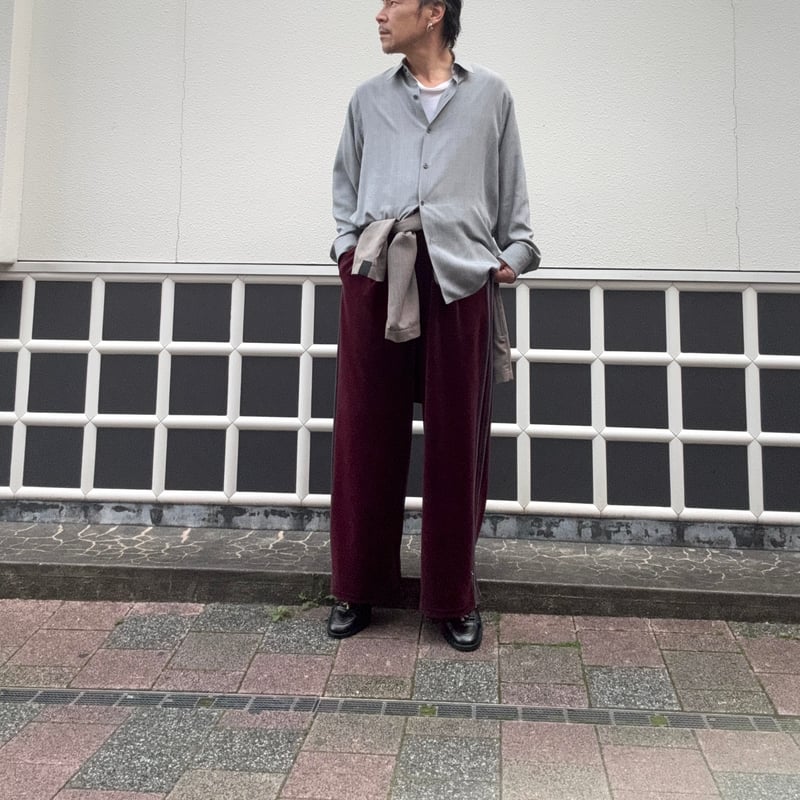 LADMUSICIAN / MODAL GLEN CHECK BIG SHIRT | glit