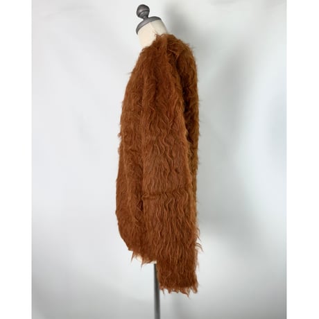 TOGA TOO / Shaggy knit cardigan