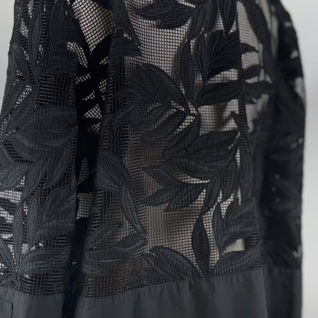 YOSHIO KUBO / YKS25207 STAR POCKET LACE L/S SHT