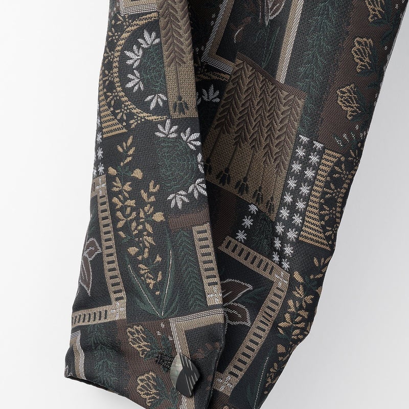 新品未使用】MURRAL LANDSCAPE JACQUARD BOLERO murral /Landscape jacquard bolero (Black) | gli