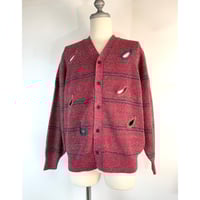TOGA TOO / HOLE　KNIT CARDIGAN