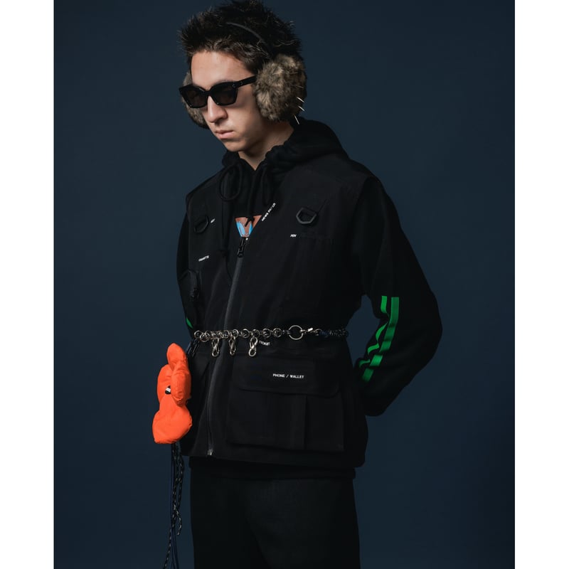 NONTOKYO / REVERSIBLE MULTI POCKET VEST | glitt