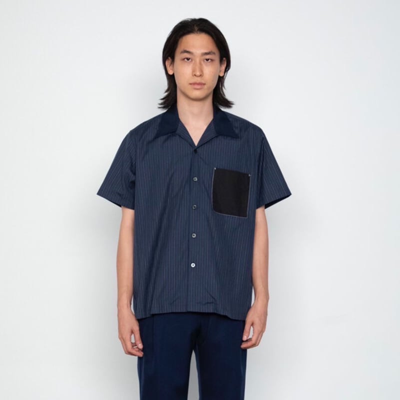 トップス SOE READY TO WEAR H/S Shirts soe READY TO WEAR / H/S Shirts With Black Pocke